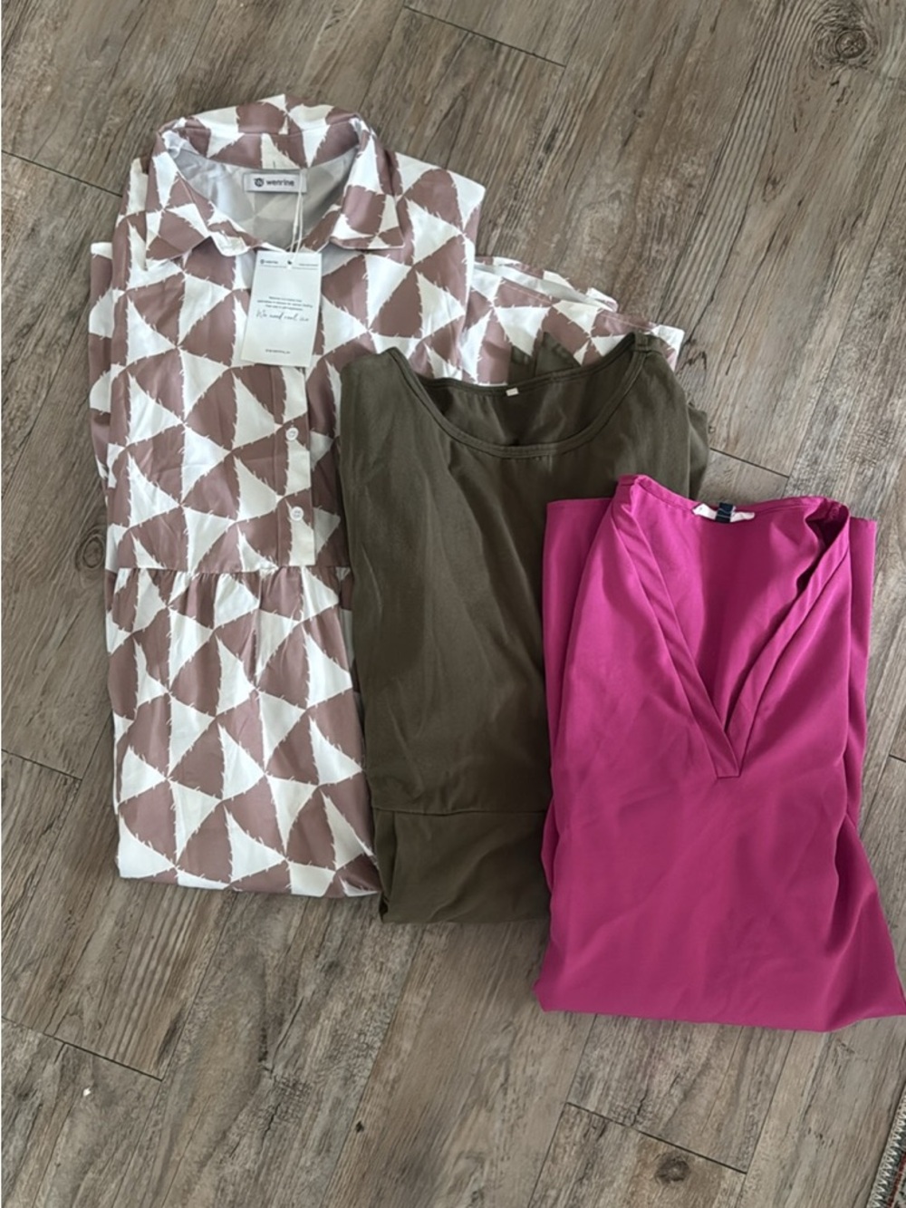 3 small dresses